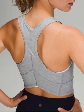 Lululemon Power Thru Tank Top Grey